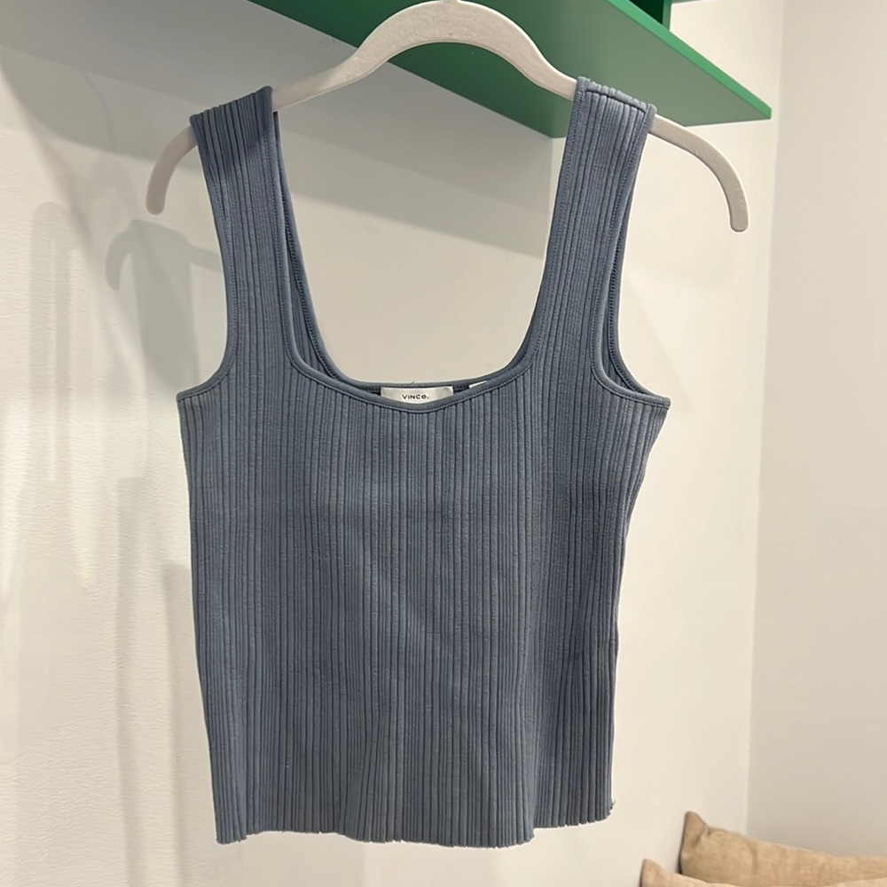 VINCE SQUARE NECK M